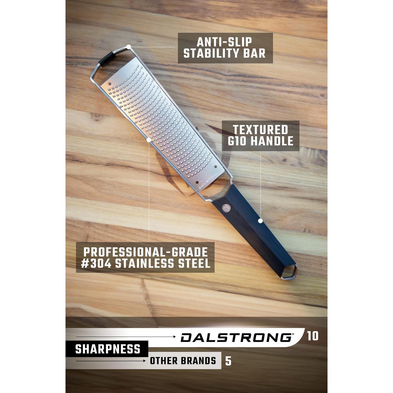 Rallador Zester Dalstrong Acero Inoxidable 304 38.1cm