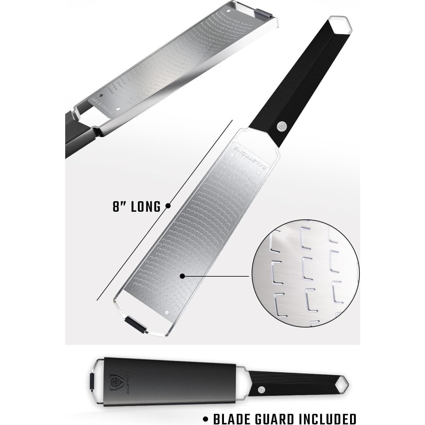 Rallador Zester Dalstrong Acero Inoxidable 304 38.1cm