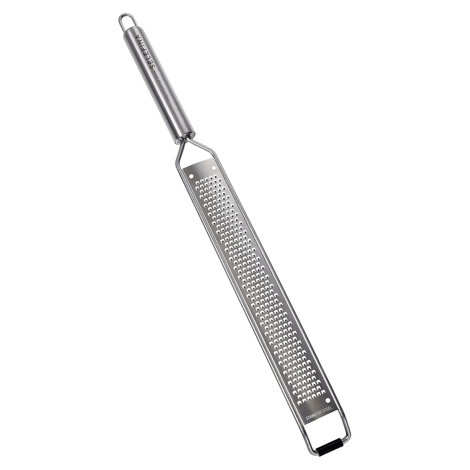 Rallador de Acero Inoxidable Selefina 40 cm para Especias