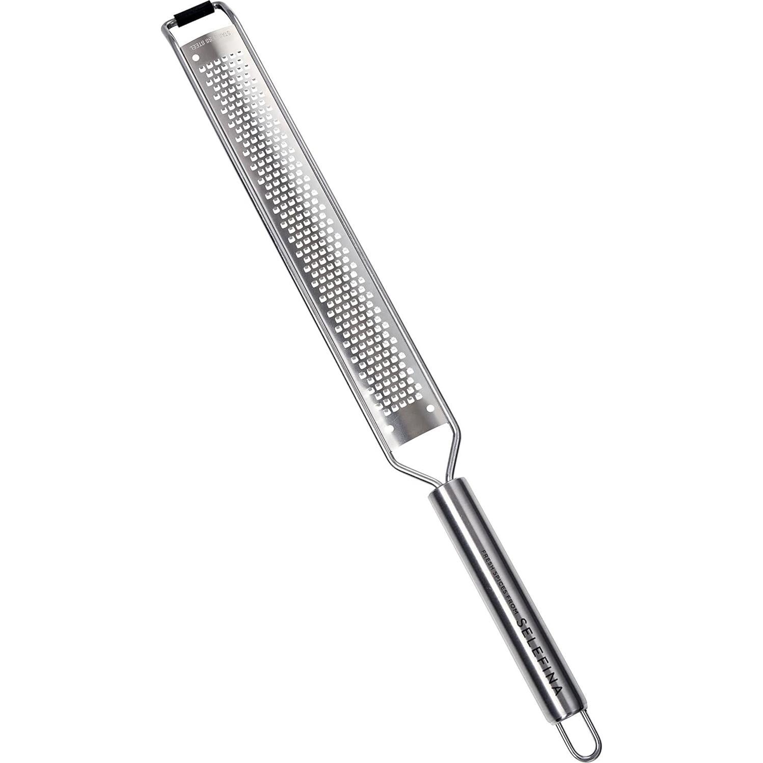 Rallador de Acero Inoxidable Selefina 40 cm para Especias