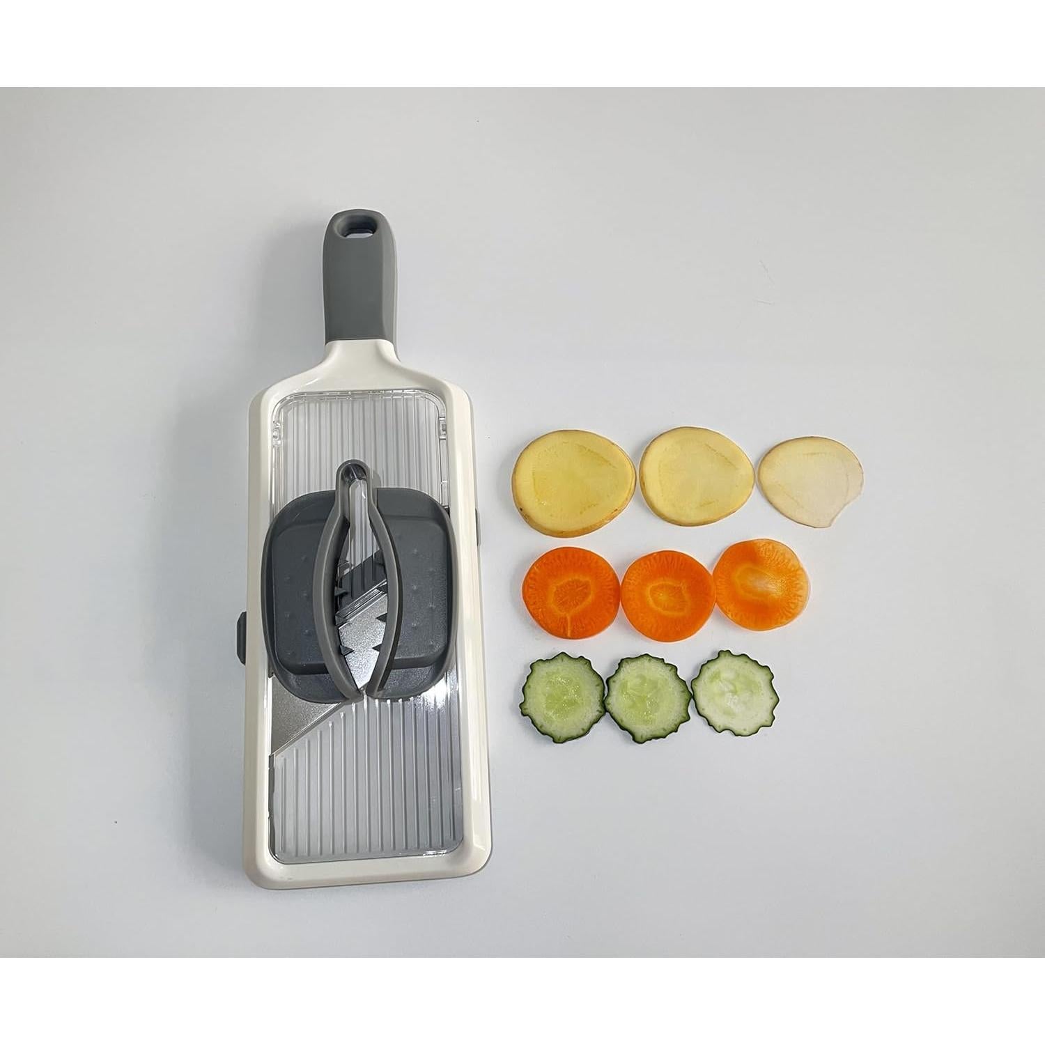 Rebanadora Mandolina Brvnpily Ajustable Acero Inoxidable 29.5cm