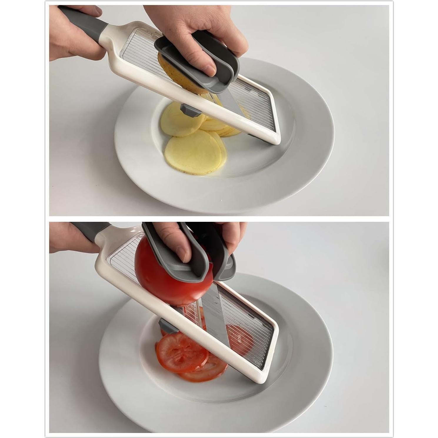 Rebanadora Mandolina Brvnpily Ajustable Acero Inoxidable 29.5cm