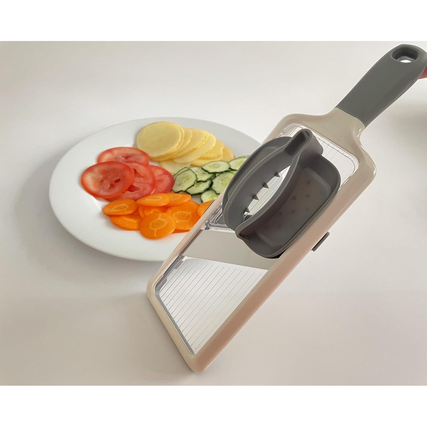 Rebanadora Mandolina Brvnpily Ajustable Acero Inoxidable 29.5cm