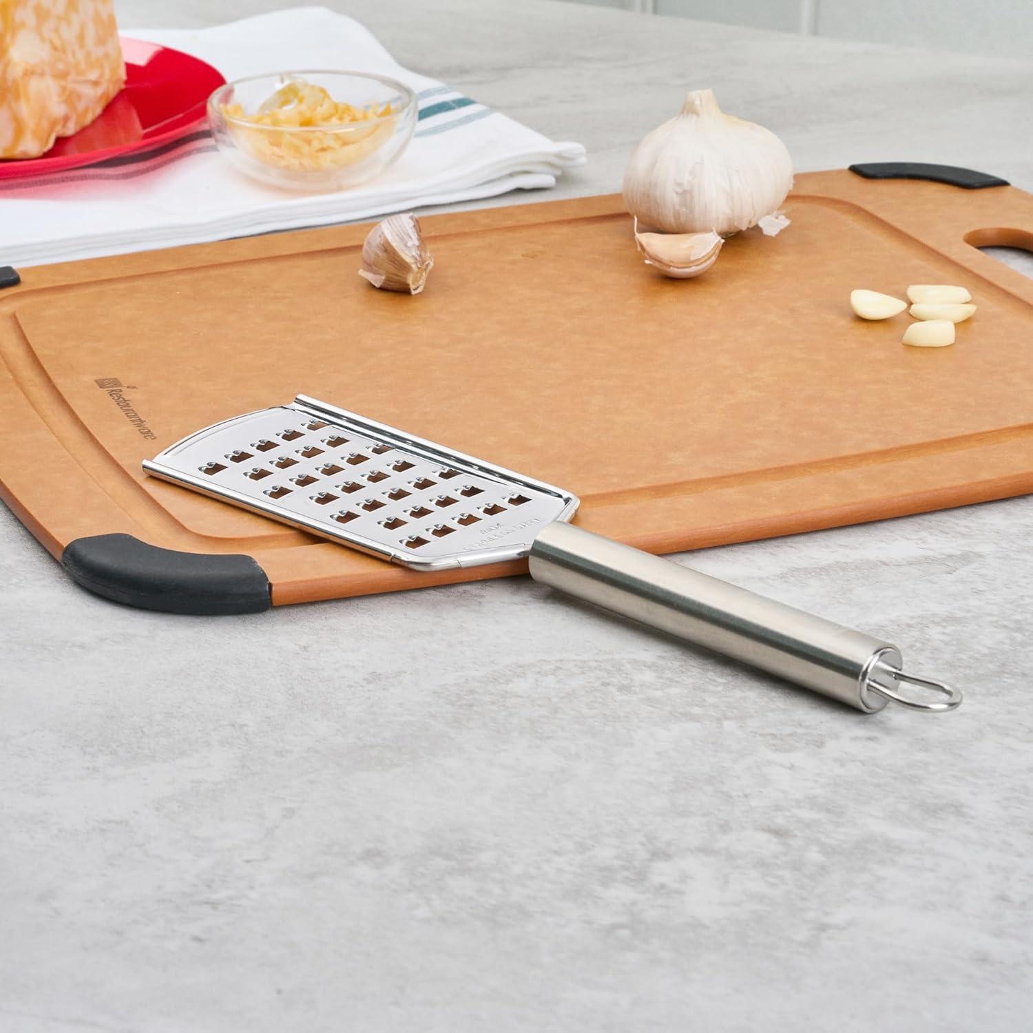 Rallador Grueso de Acero Inoxidable Restaurantware 27.94 cm