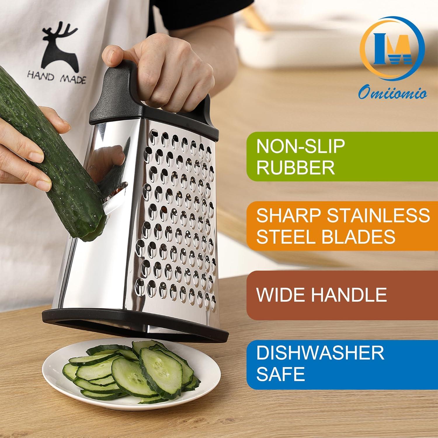 Rallador de Queso Profesional OIM OMIIOMIO Acero Inoxidable XL