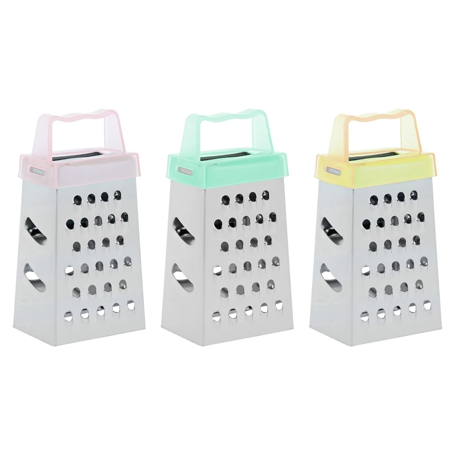 Rallador Mini de Cocina OFXDD - Acero Inoxidable 4 Lados