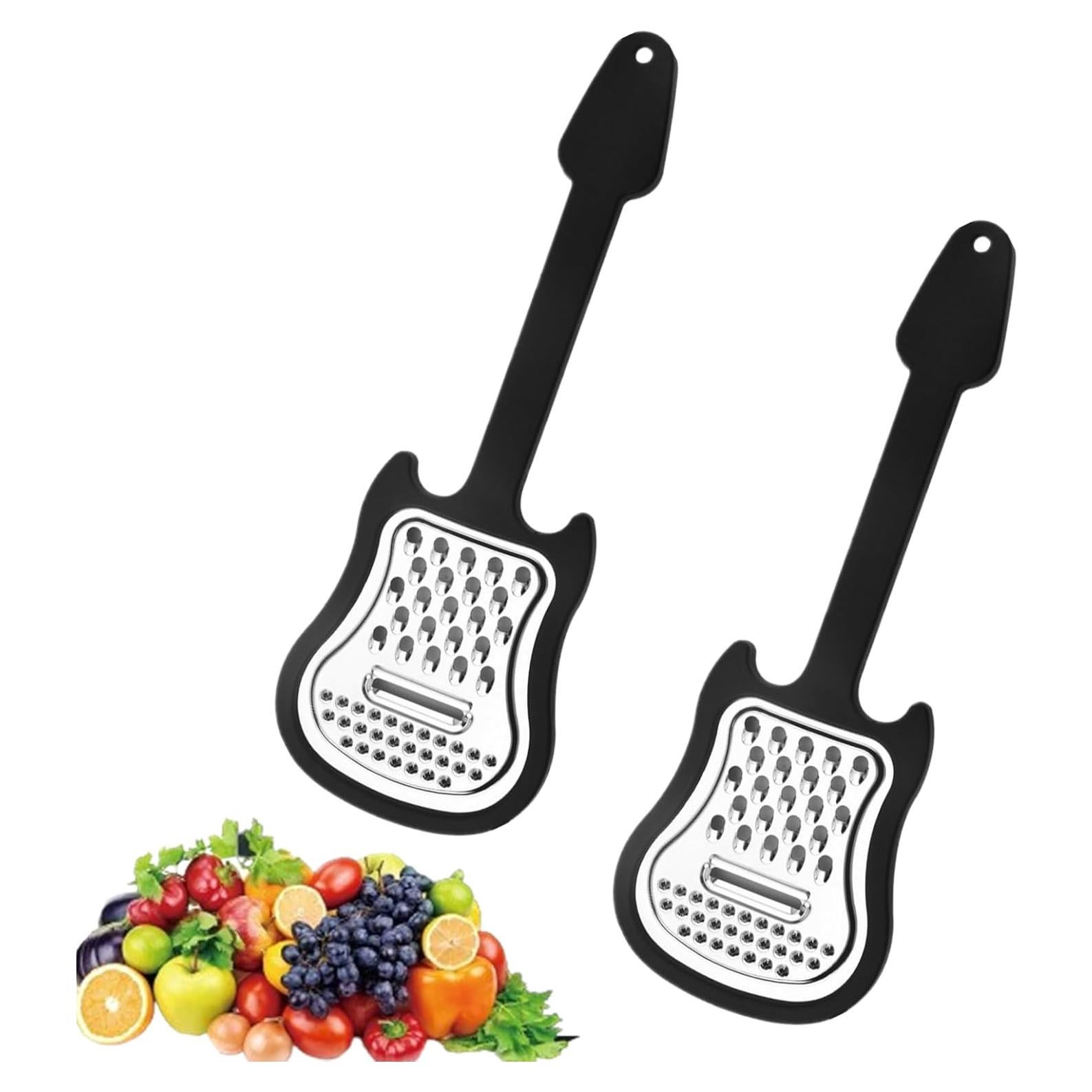 Rallador de Queso Creativo Mokxasy en Forma de Guitarra - 2 Piezas