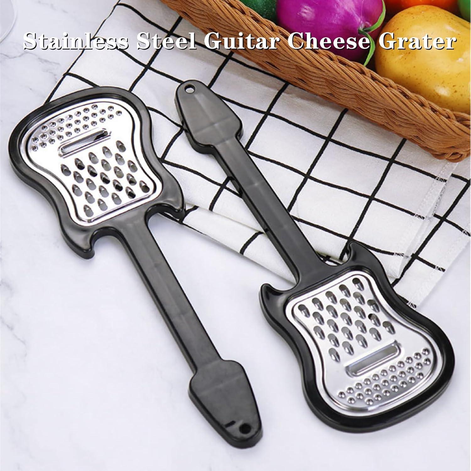 Rallador de Queso Creativo Mokxasy en Forma de Guitarra - 2 Piezas