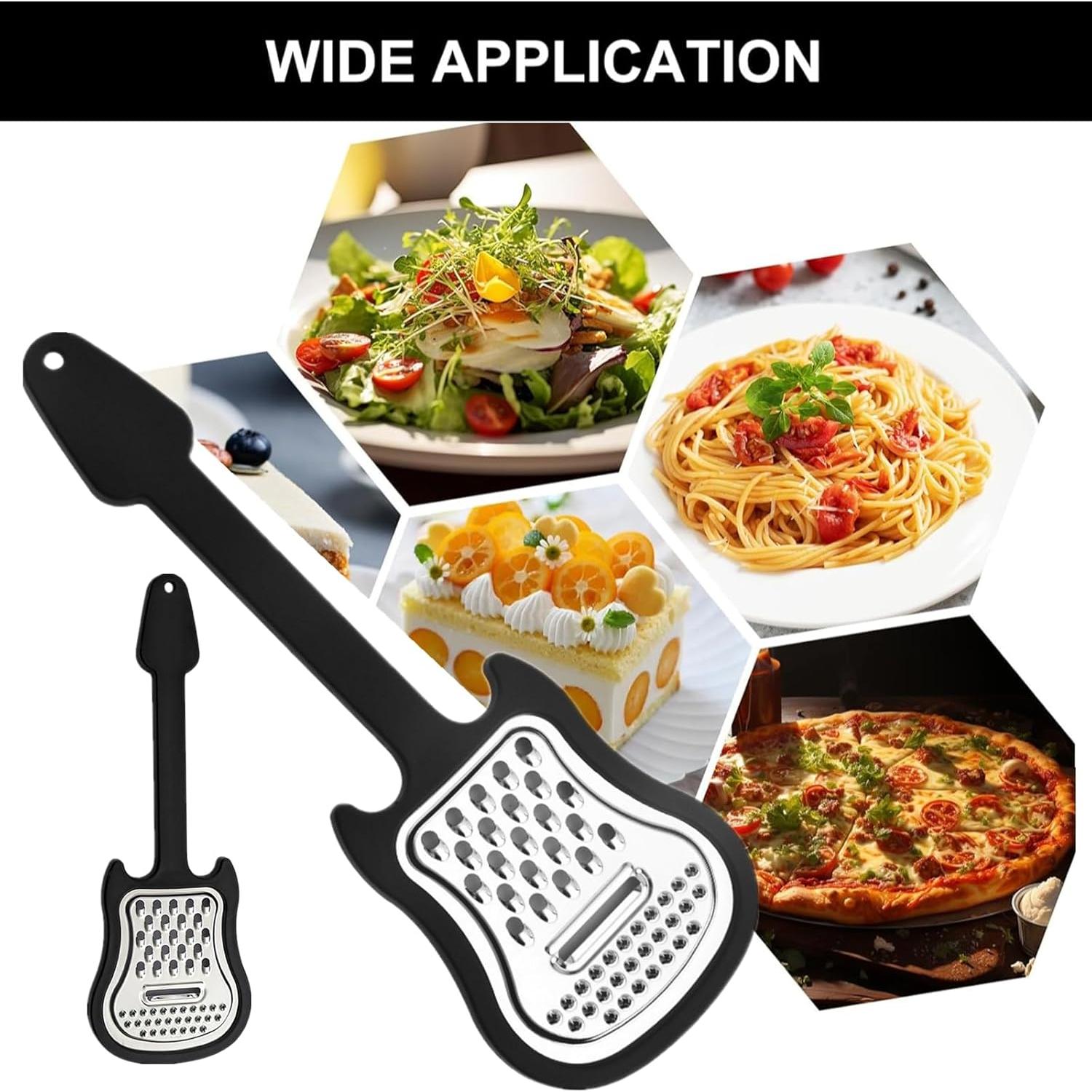 Rallador de Queso Creativo Mokxasy en Forma de Guitarra - 2 Piezas