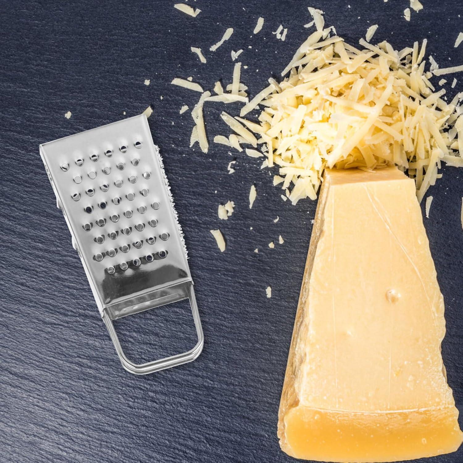 Rallador de Acero Inoxidable 4 Lados HOLIDYOYO Mini 8cm