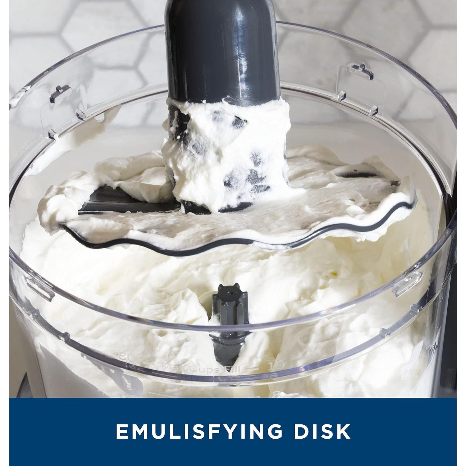 Procesador de Alimentos GE G8P1AASSPSS 12 Tazas 550W Acero Inoxidable