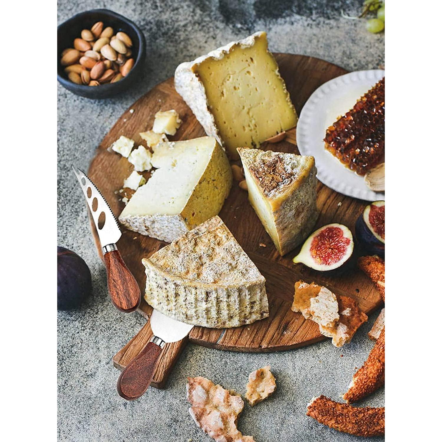 Set de Cuchillos de Queso JLIAN MIOR 6 Piezas Acero Inoxidable