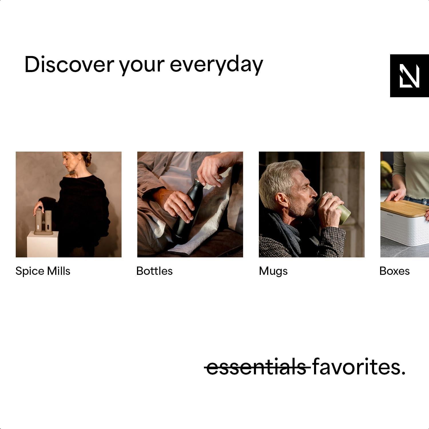 Juego de Cuchillos y Cortador de Queso LARS NYSØM 2 Pcs Acero Inoxidable