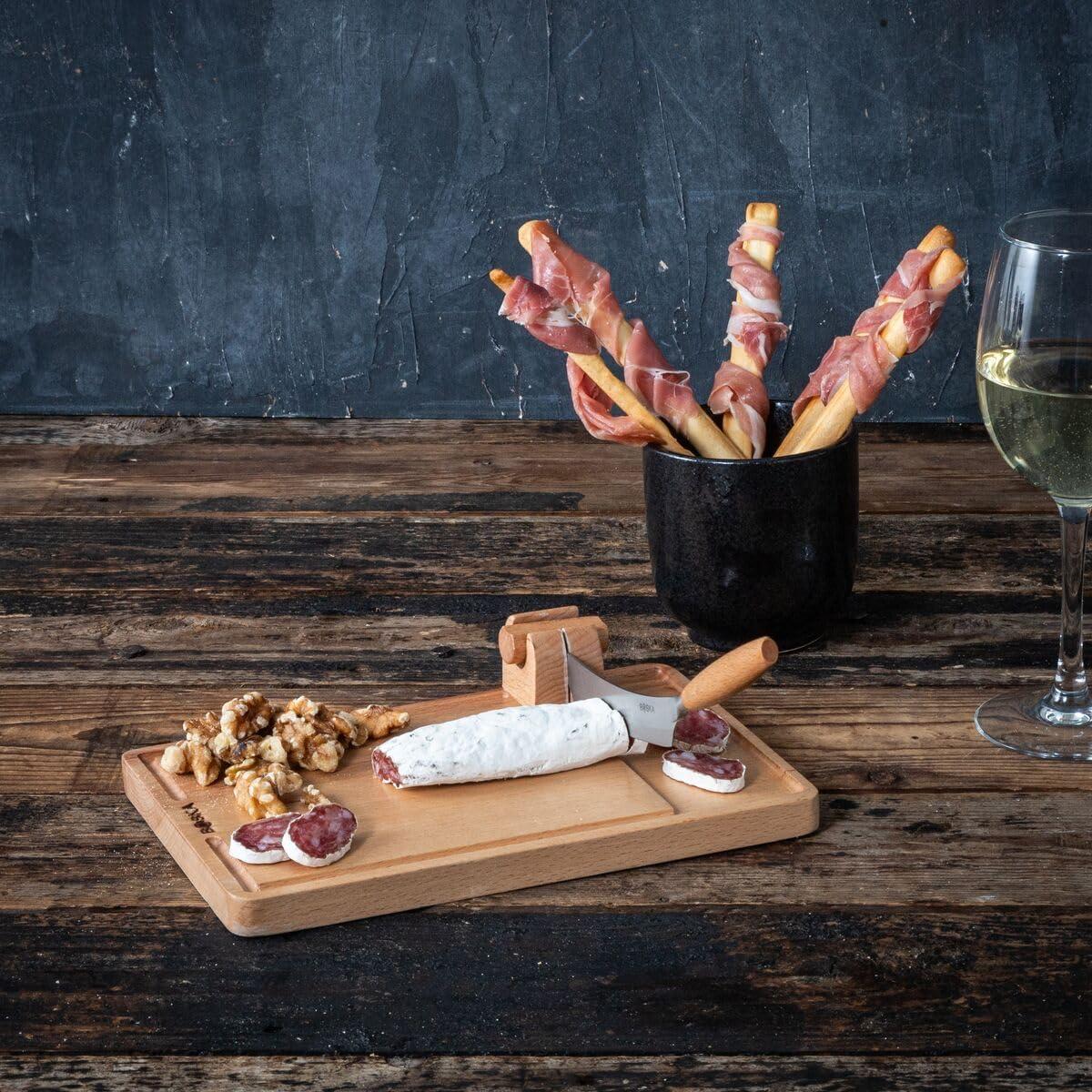 Cortador de Queso BOSKA Lumberjack con Tabla de Madera 22.4cm