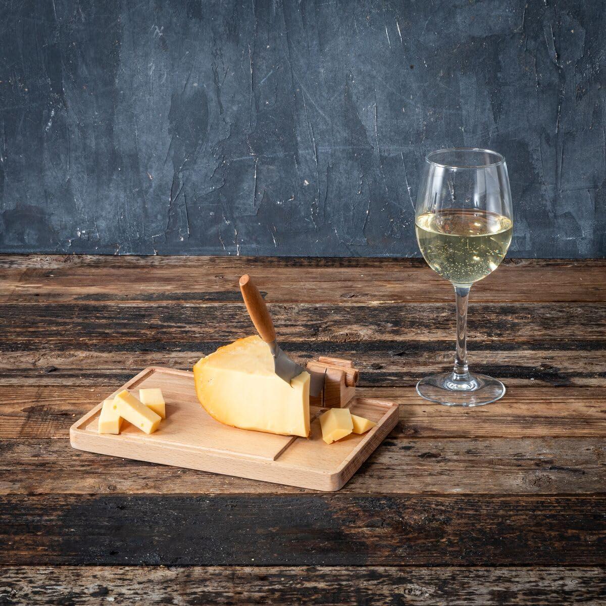 Cortador de Queso BOSKA Lumberjack con Tabla de Madera 22.4cm