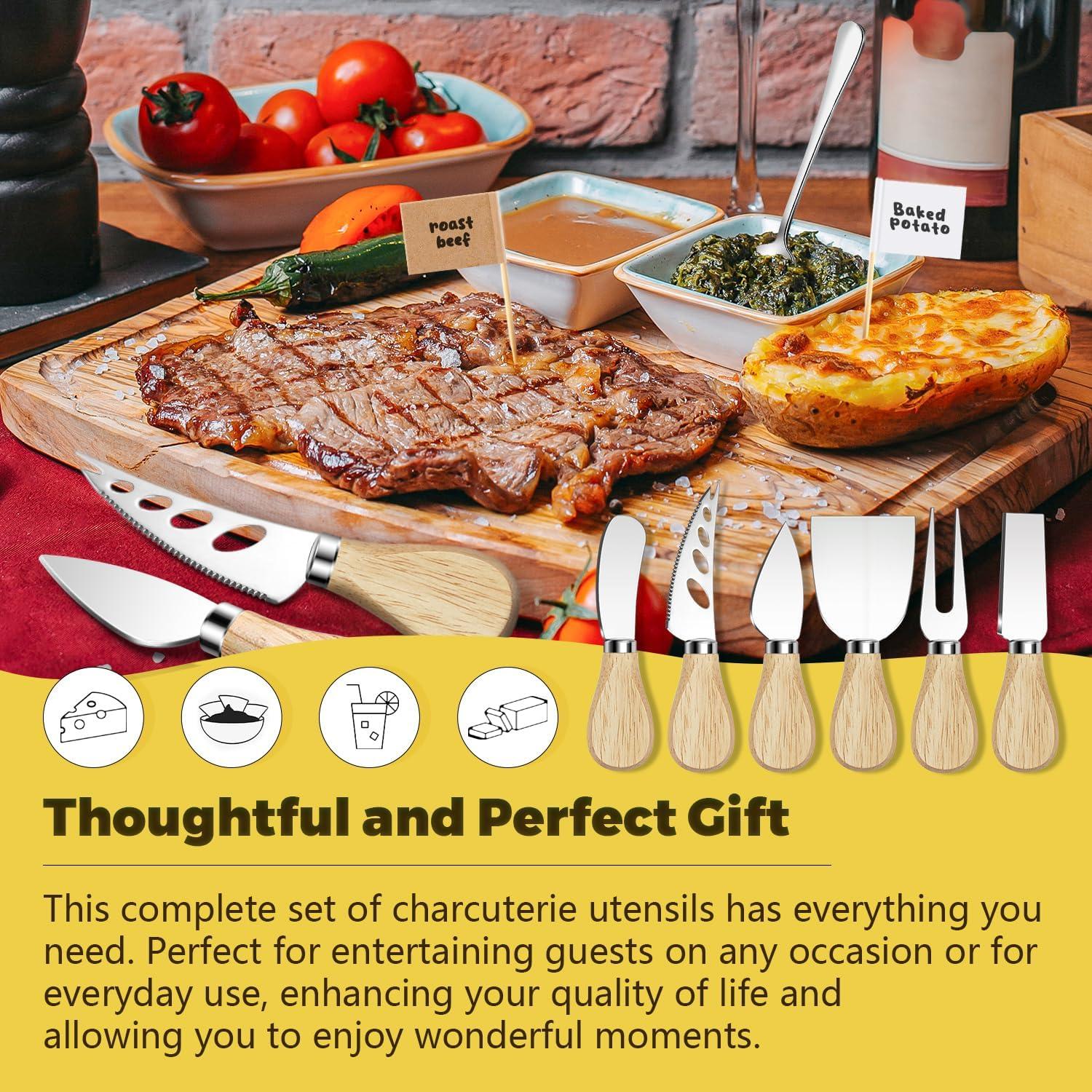 Juego de Utensilios de Charcutería Mlurcu - 61 Piezas