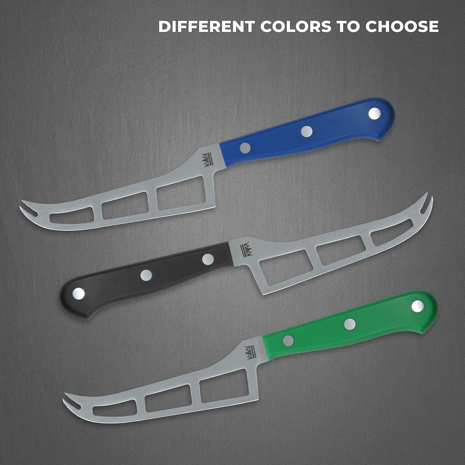 Cuchillo de Queso Francés M&G 15.7 cm Mango POM Azul