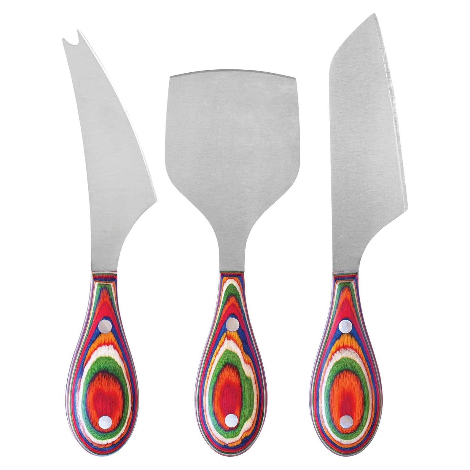 Set de 3 Cuchillos para Queso Totally Bamboo Baltique Marrakesh