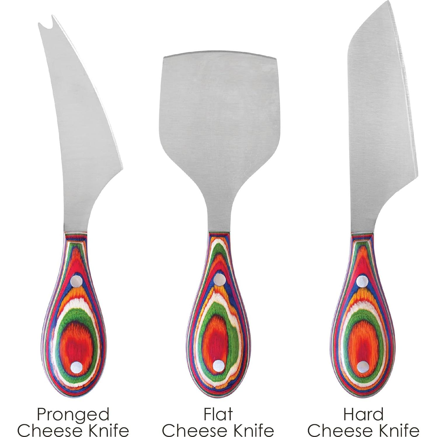 Set de 3 Cuchillos para Queso Totally Bamboo Baltique Marrakesh