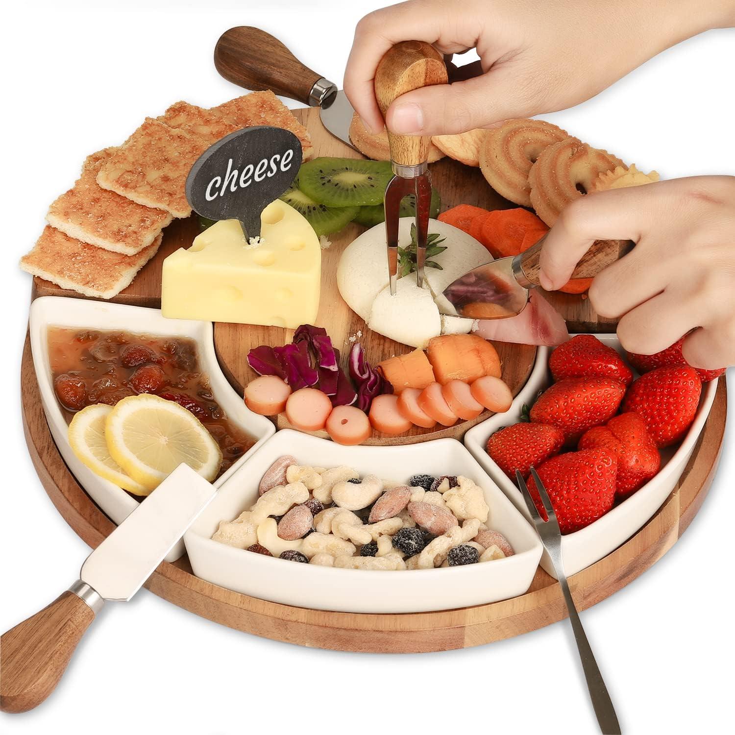 Juego de cuchillos para queso XILAZAB - 6 piezas, acero inoxidable