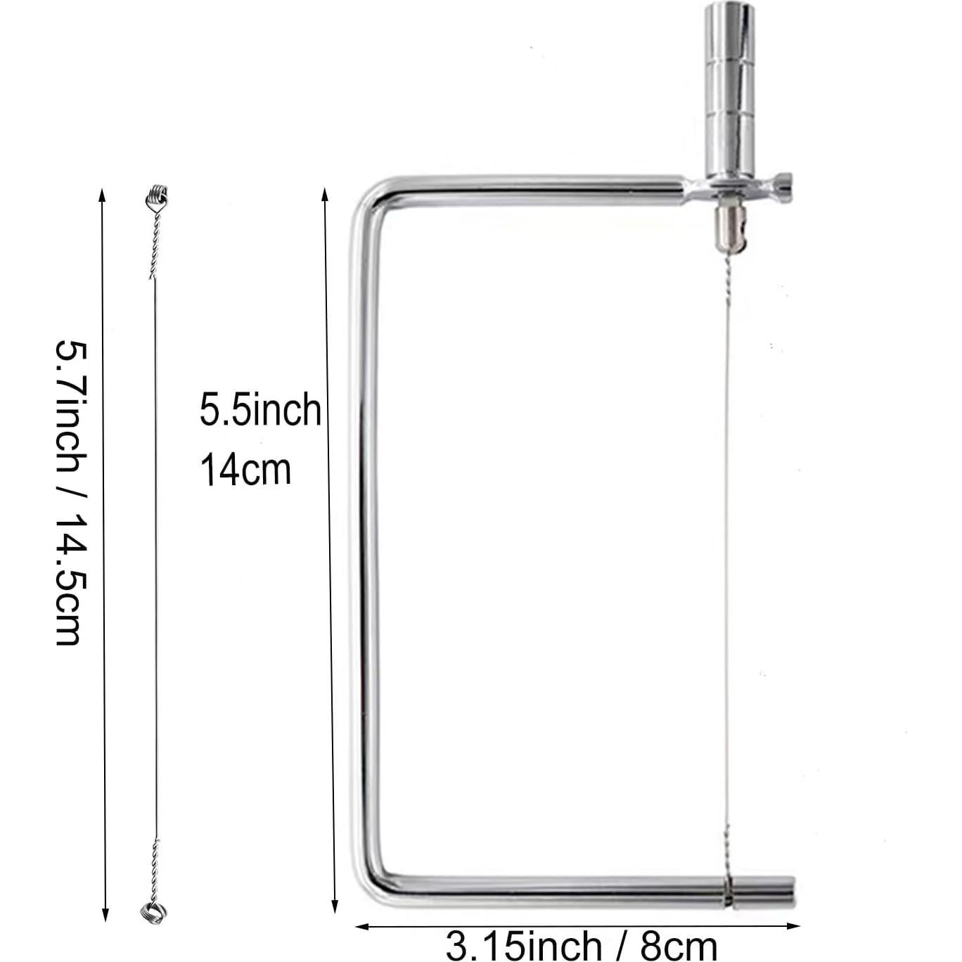 Kit Cortador de Queso SUZLFTDZSW - 4 Cortadores + 12 Cuerdas