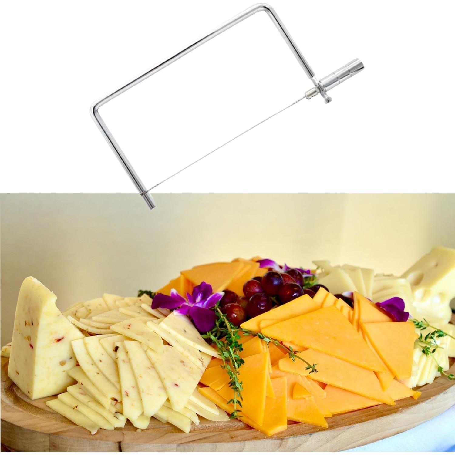 Kit Cortador de Queso SUZLFTDZSW - 4 Cortadores + 12 Cuerdas