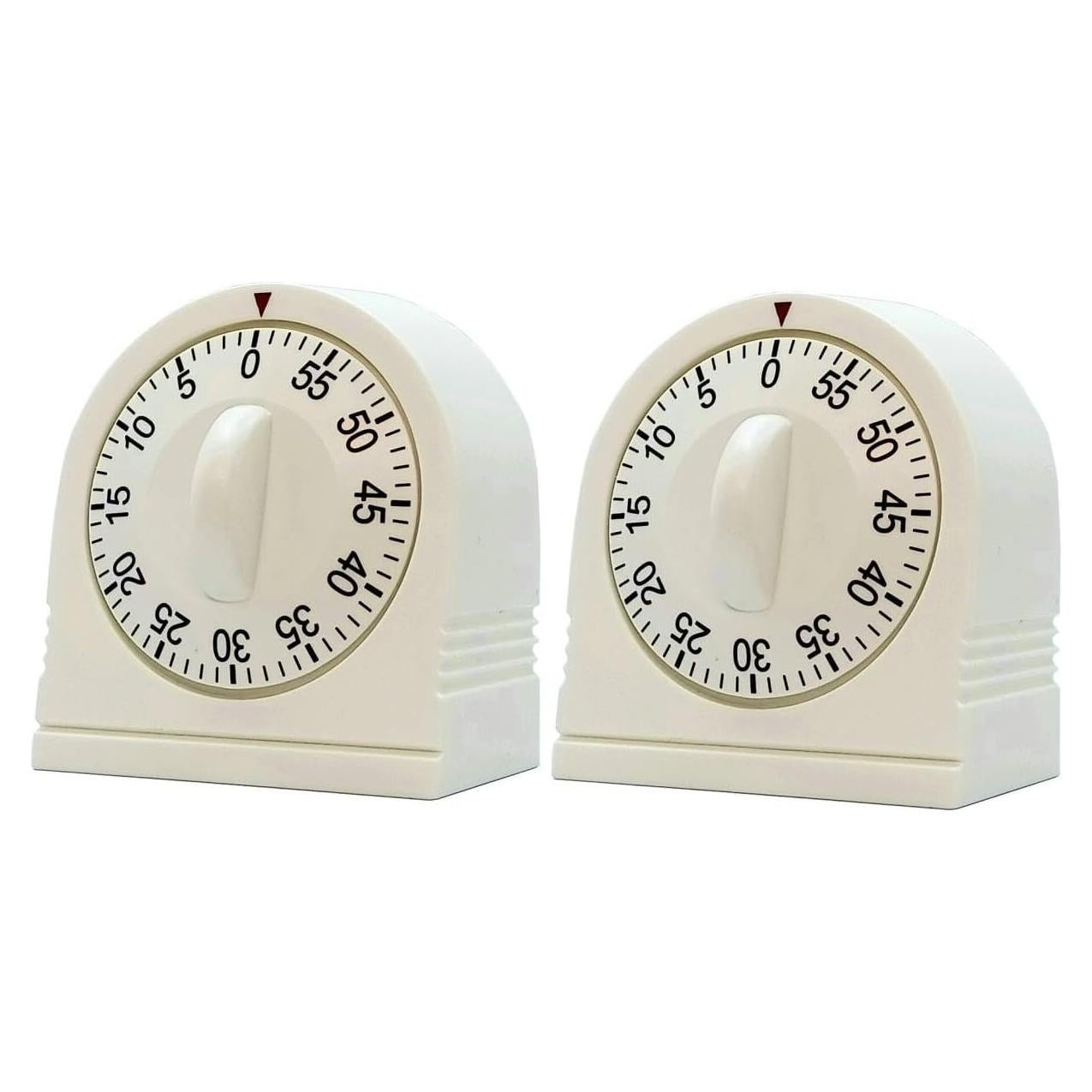 Temporizador Mecánico Visual NUOSWEK 60 Minutos 2 Paquete