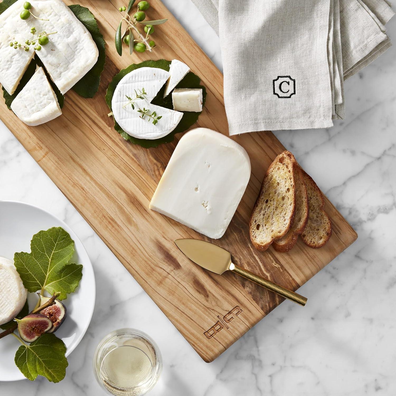 Juego de cuchillos de queso dorados HSHQING 3 piezas acero inoxidable