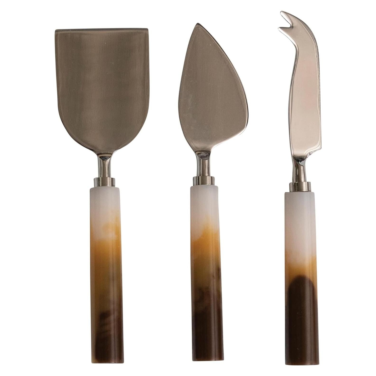 Juego de Cuchillos de Queso Bloomingville Multicolor 3 Piezas