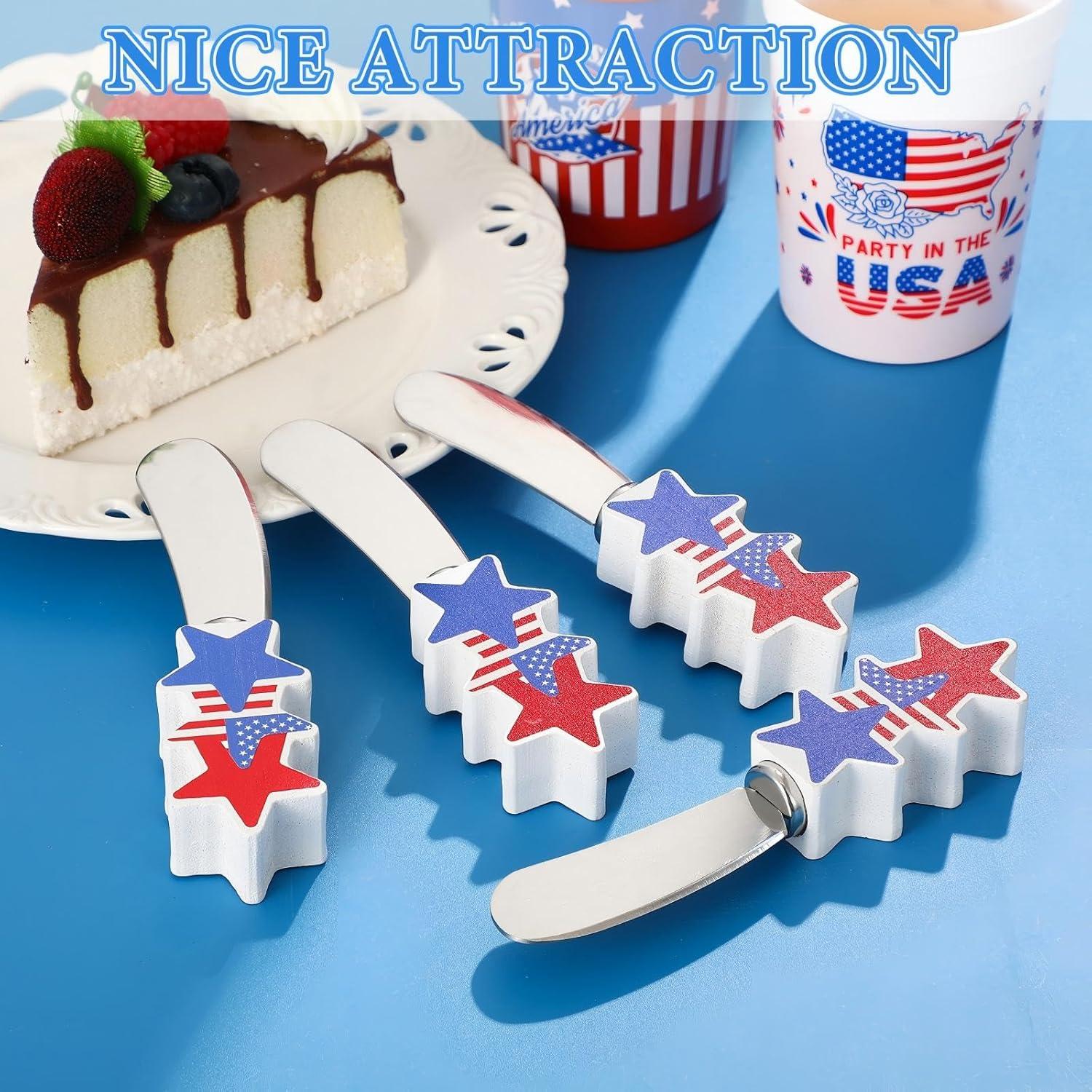 Set de 10 Cuchillos para Untar Queso Sieral - Acero Inoxidable