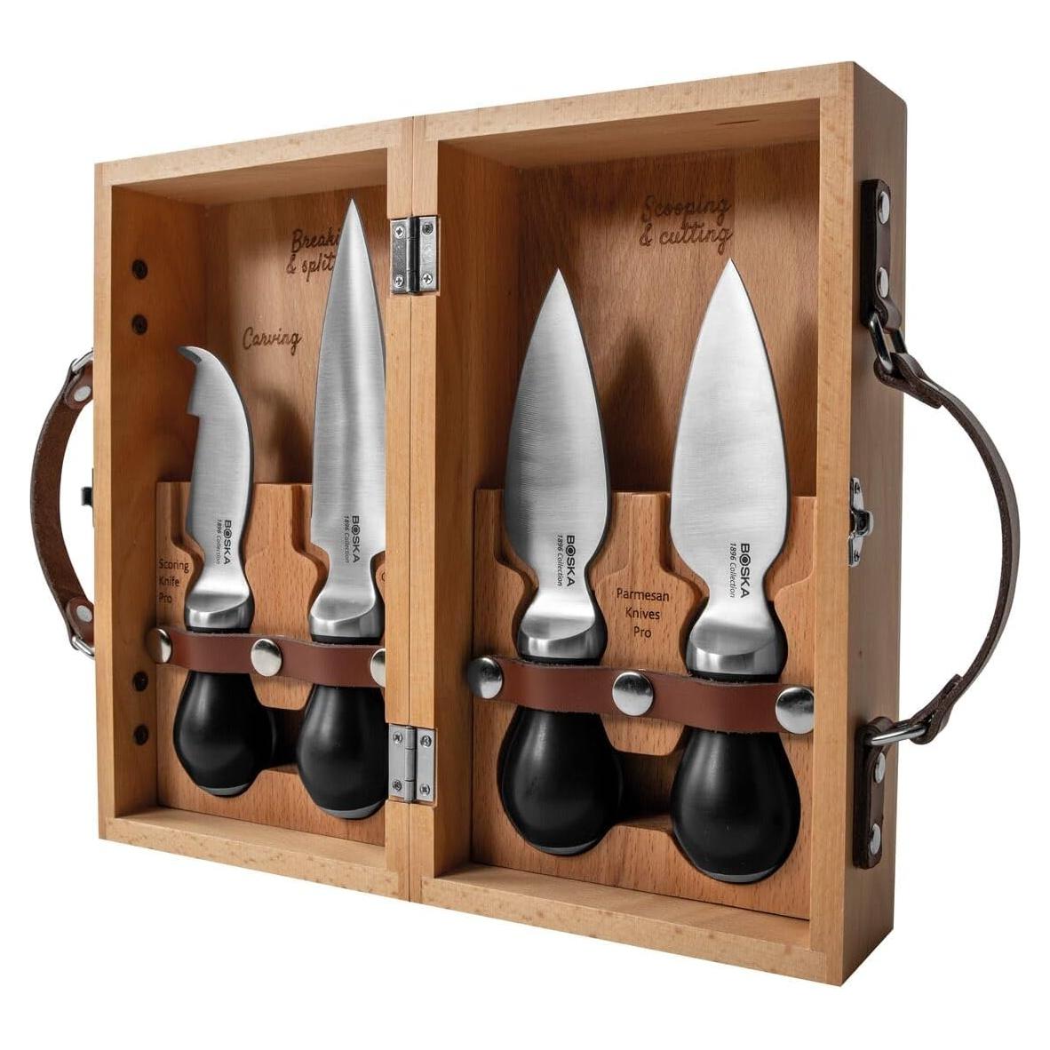 Set de Cuchillos de Queso Profesionales BOSKA Parm Pro - Acero Inoxidable