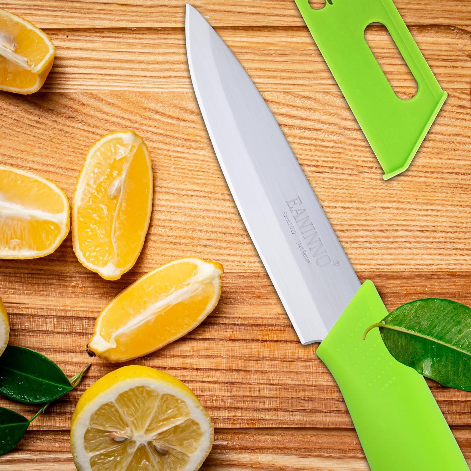 Juego de Cuchillos de Pelar EANINNO 10.16 cm Acero Inoxidable