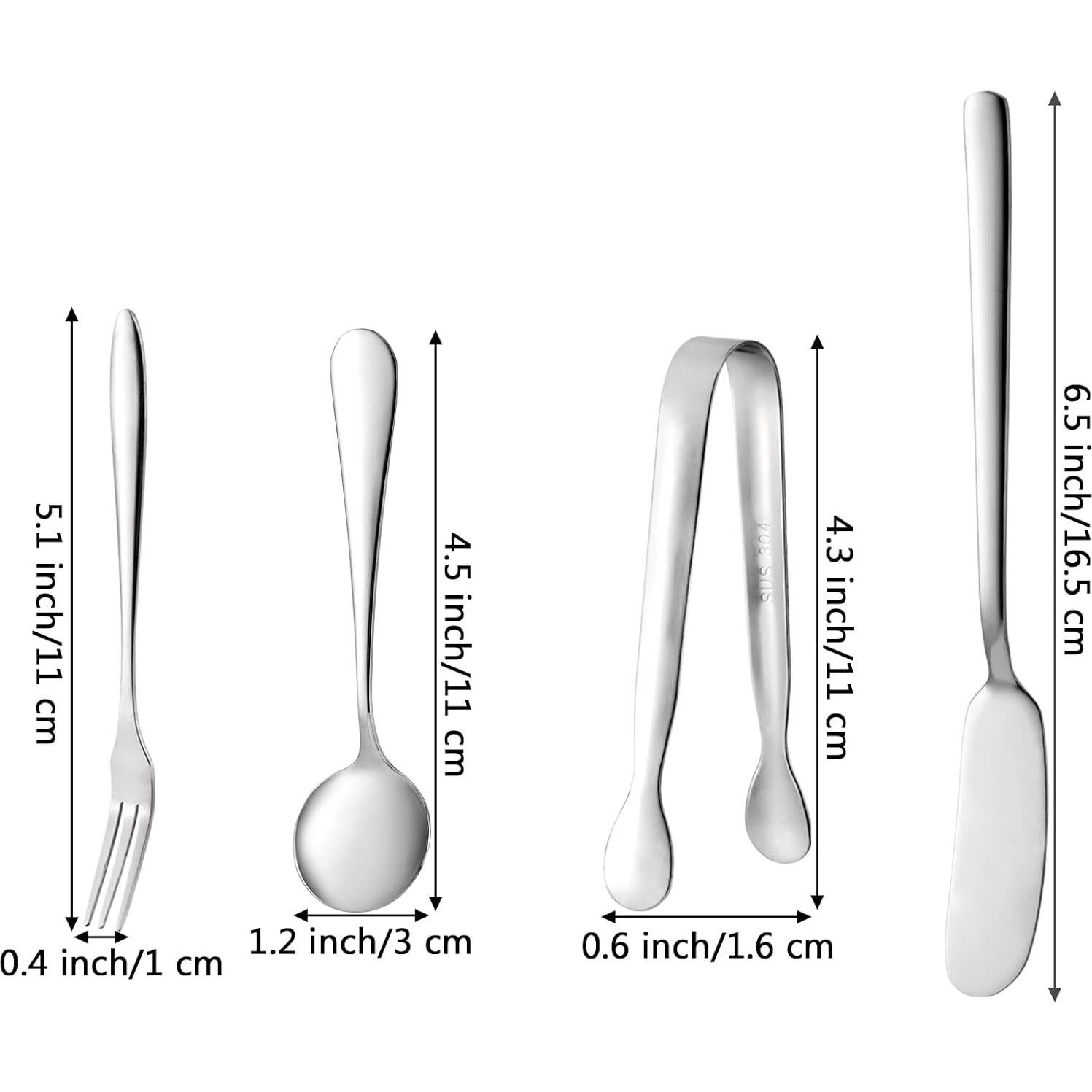 Set de 32 Piezas de Cuchillos para Untar Suwimut - Acero Inoxidable