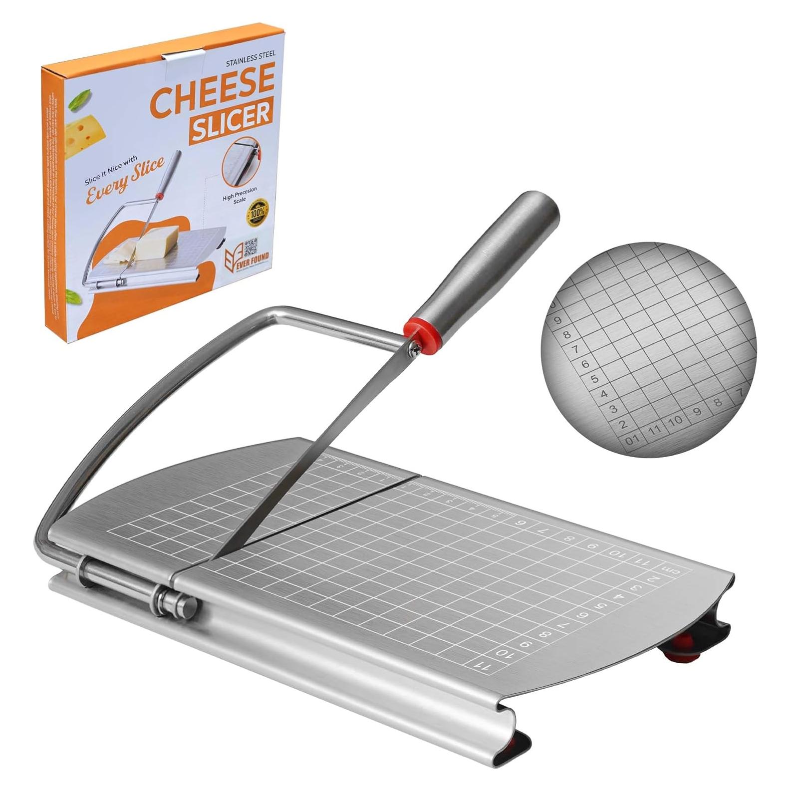 Cortador de Queso Multifuncional EVER FOUND con Tabla 22x22cm