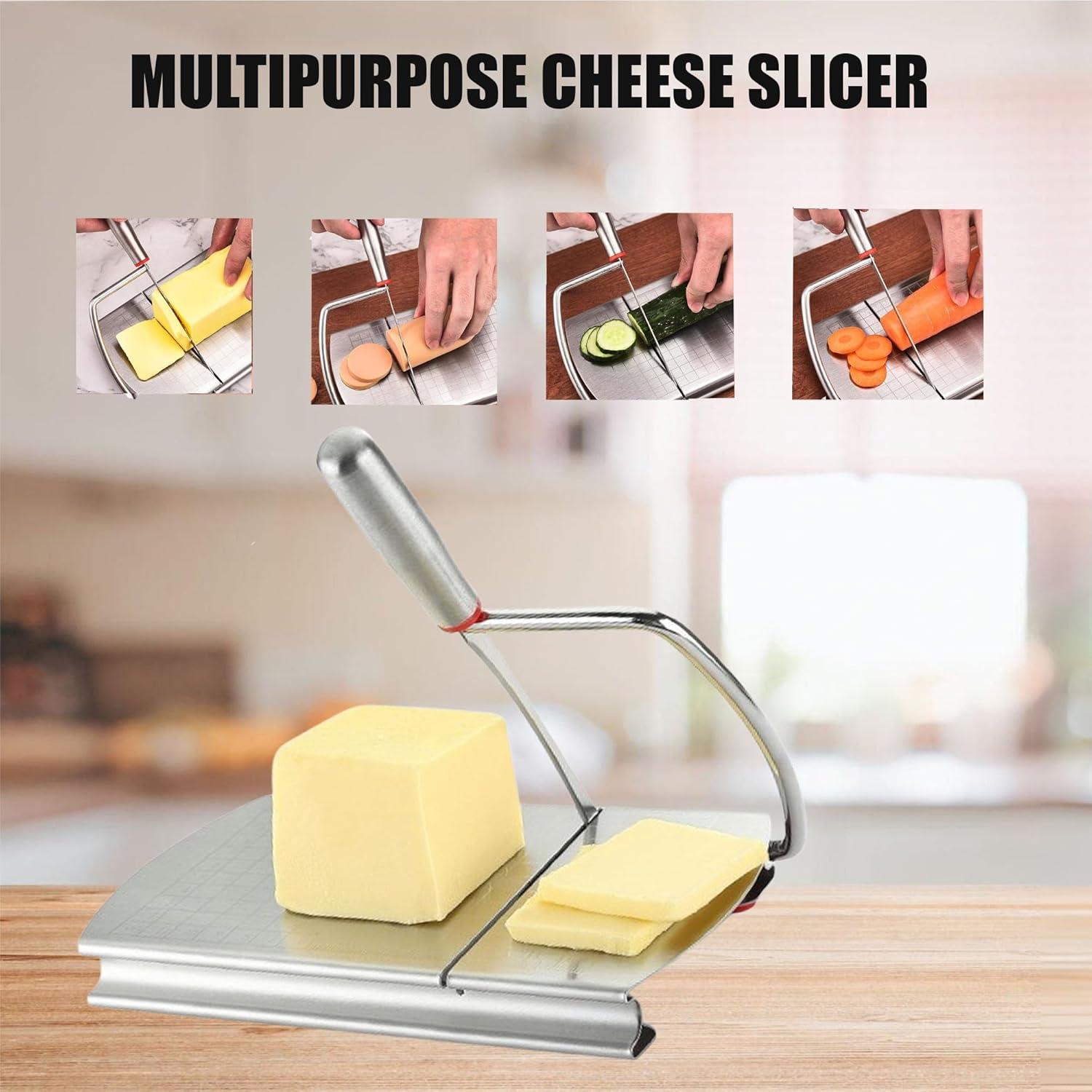 Cortador de Queso Multifuncional EVER FOUND con Tabla 22x22cm