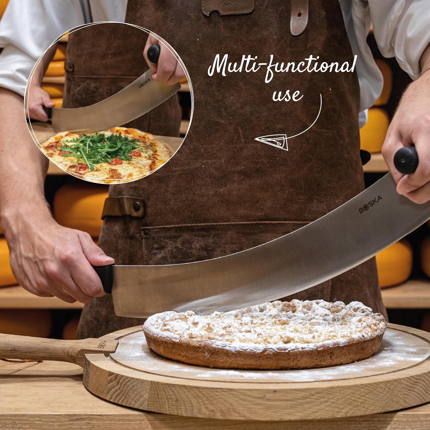 Cuchillo de Queso Profesional Boska 38 cm Doble Mango Acero Inoxidable