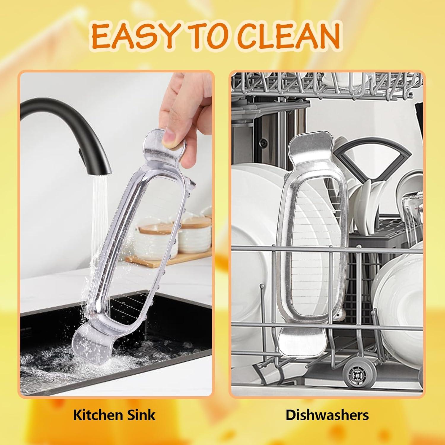 Cortador de Mantequilla y Queso Silbingan Acero Inoxidable 19.81 cm