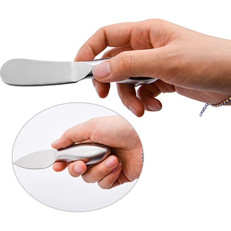 Juego de cuchillos para queso Allsum 6 piezas acero inoxidable