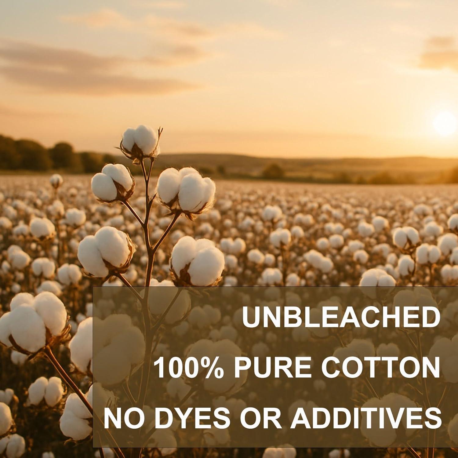 Gasa Reutilizable 6-Pack JOYJOJO 50x50 cm Algodón Orgánico