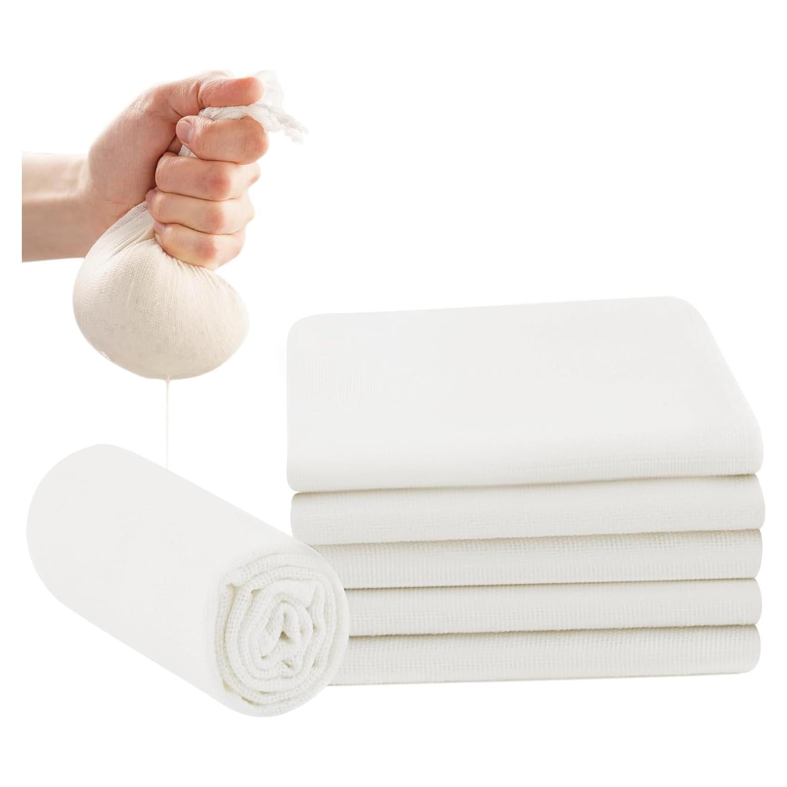 Paquete de 6 Paños de Queso Muomdid 50.8 x 50.8 cm Algodón