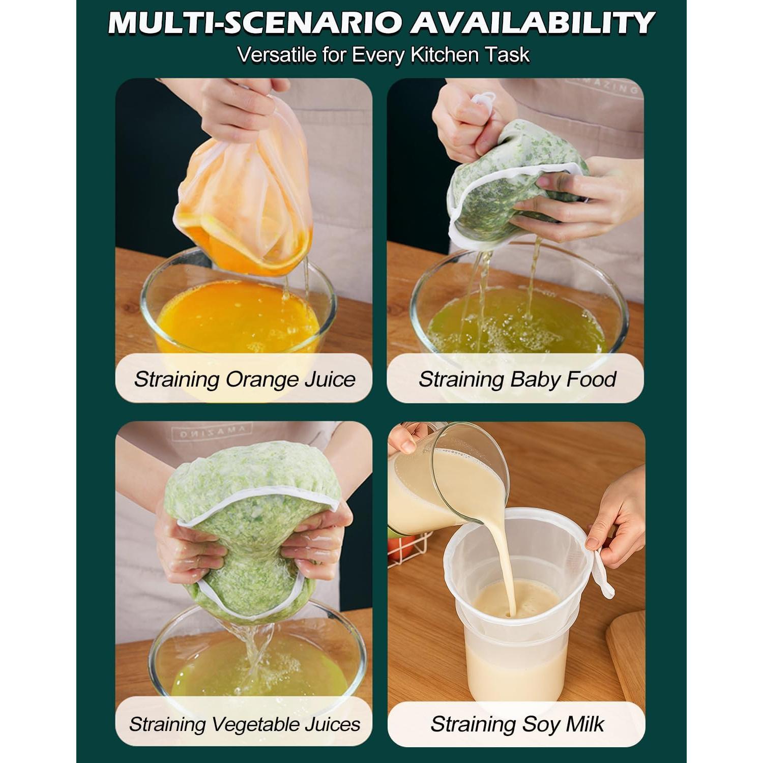 Gasa para colar Tendiren 3 Pcs, malla fina reutilizable