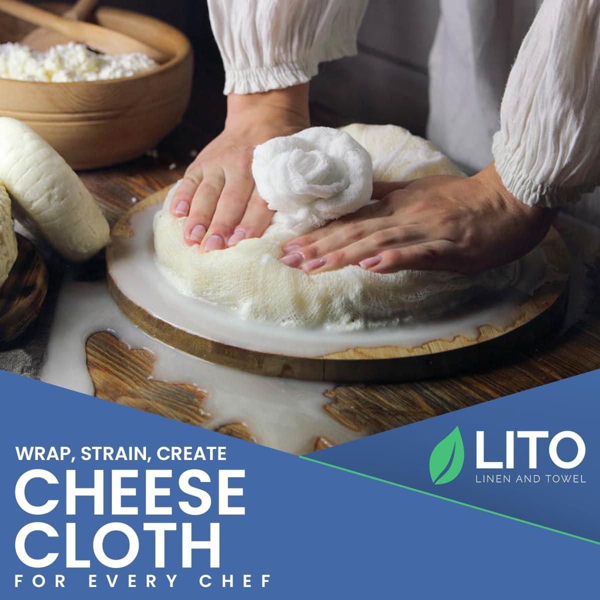 Gasa de Algodón Orgánico LITO 0.84 m² - Paquete de 2