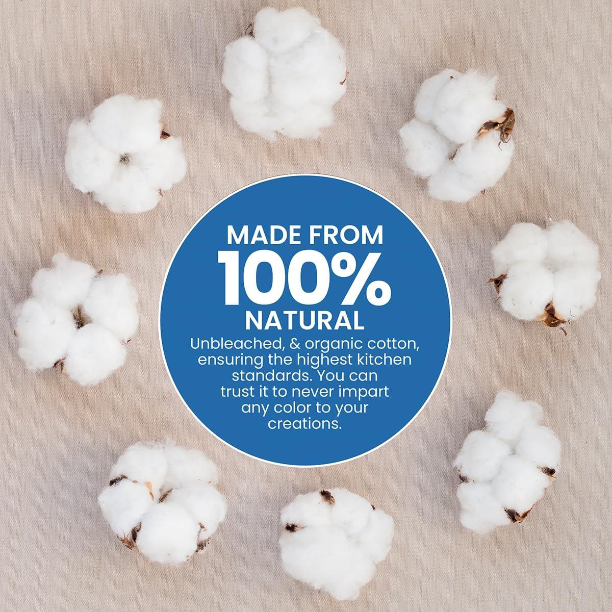 Gasa de Algodón Orgánico LITO 0.84 m² - Paquete de 2