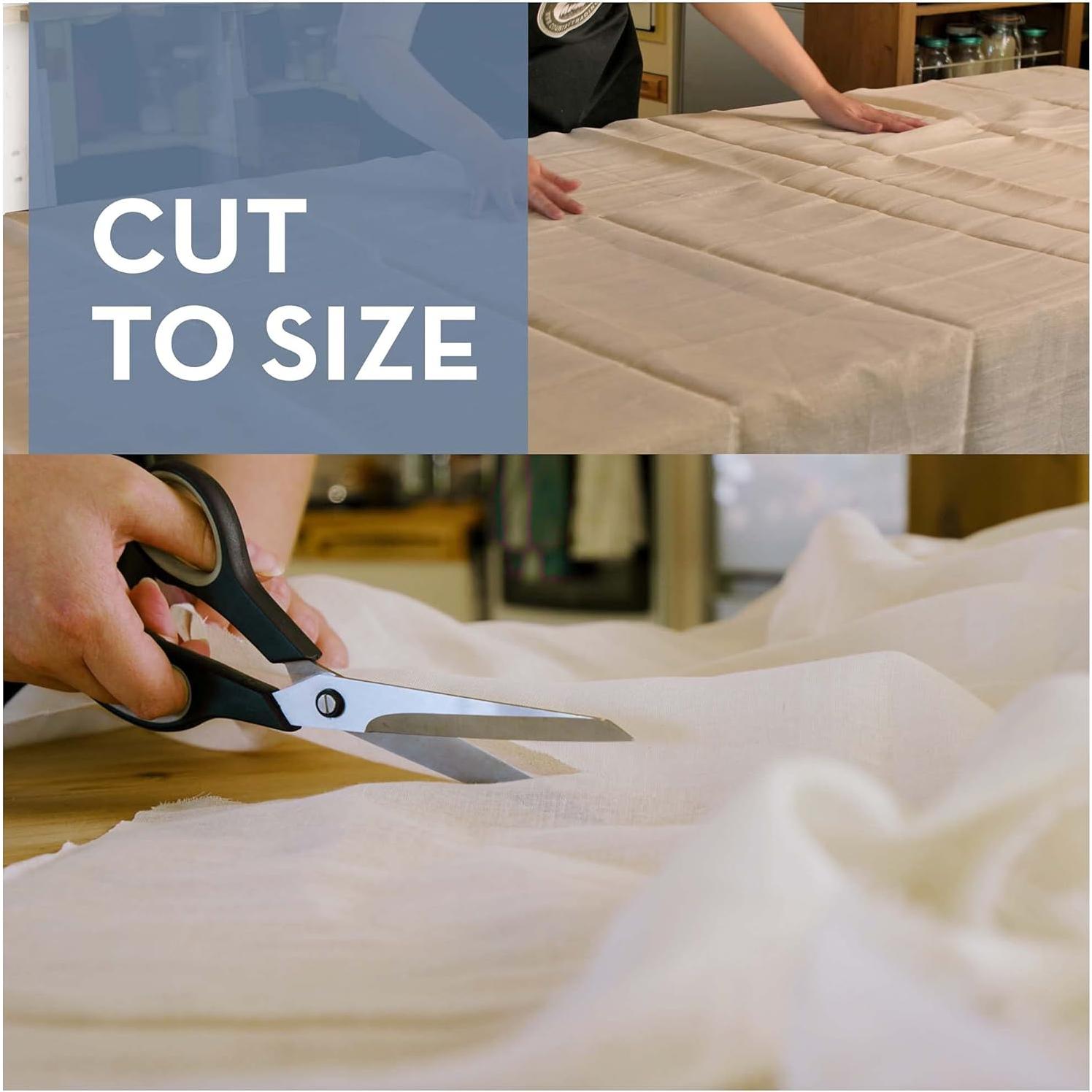 Gasa de Algodón Americano 1.83 x 1.98 m - Colador Reutilizable