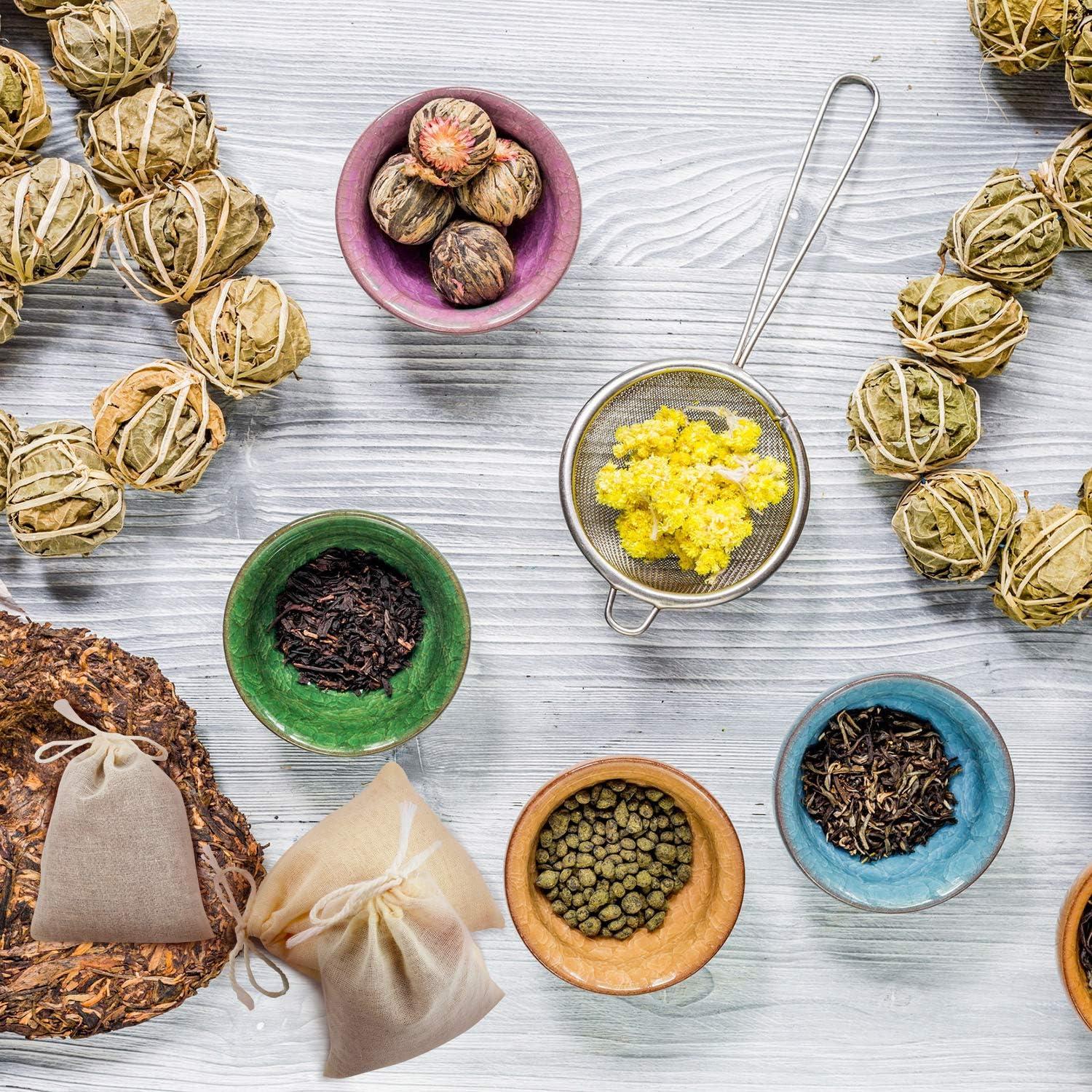 Bolsas de Tela para Colar Boao 50 Pcs 10 x 7.6 cm Reutilizables