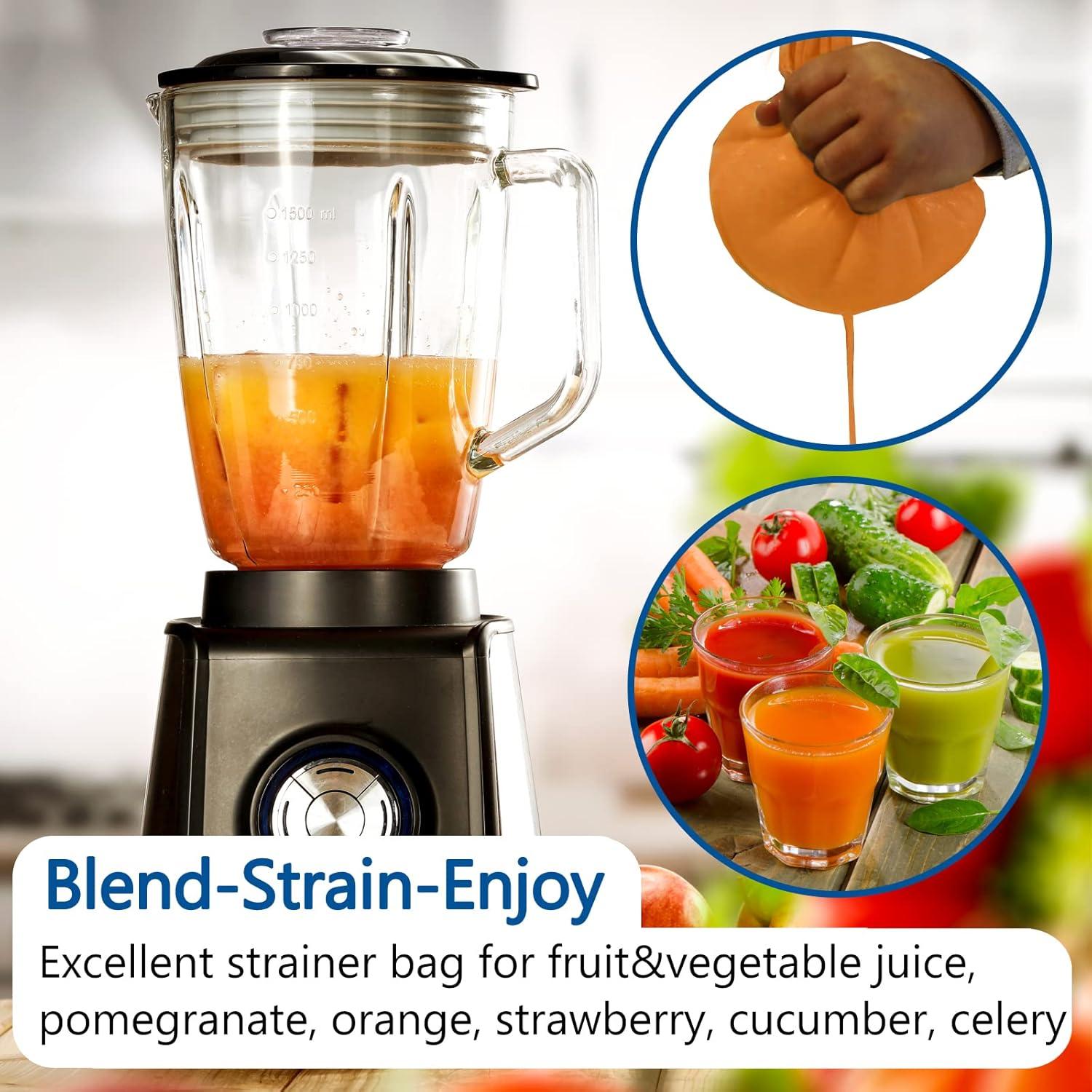 Paquete de 3 bolsas de leche de nuez Huppar 40.64x40.64cm algodón