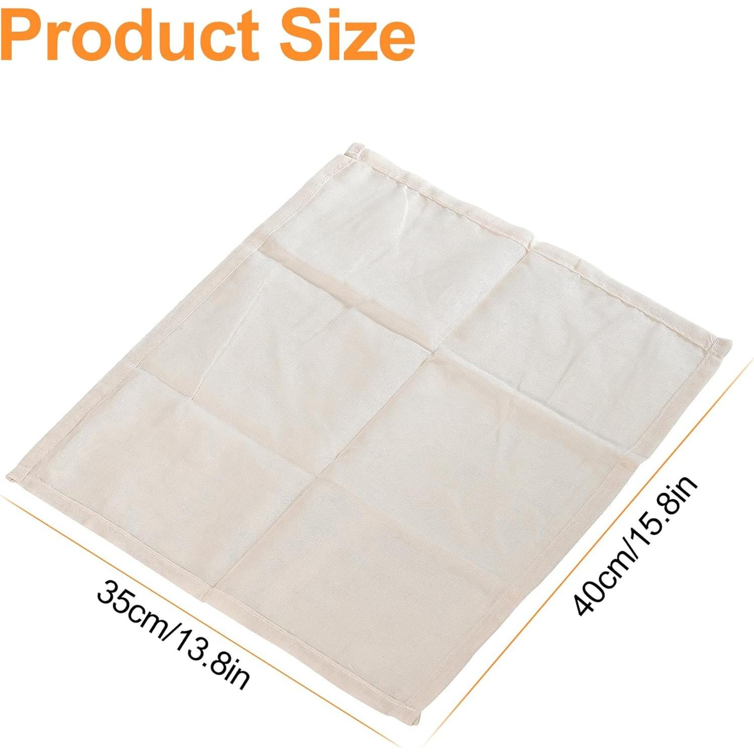 Gasa para prensa de tofu Noya 40x35 cm 2 capas