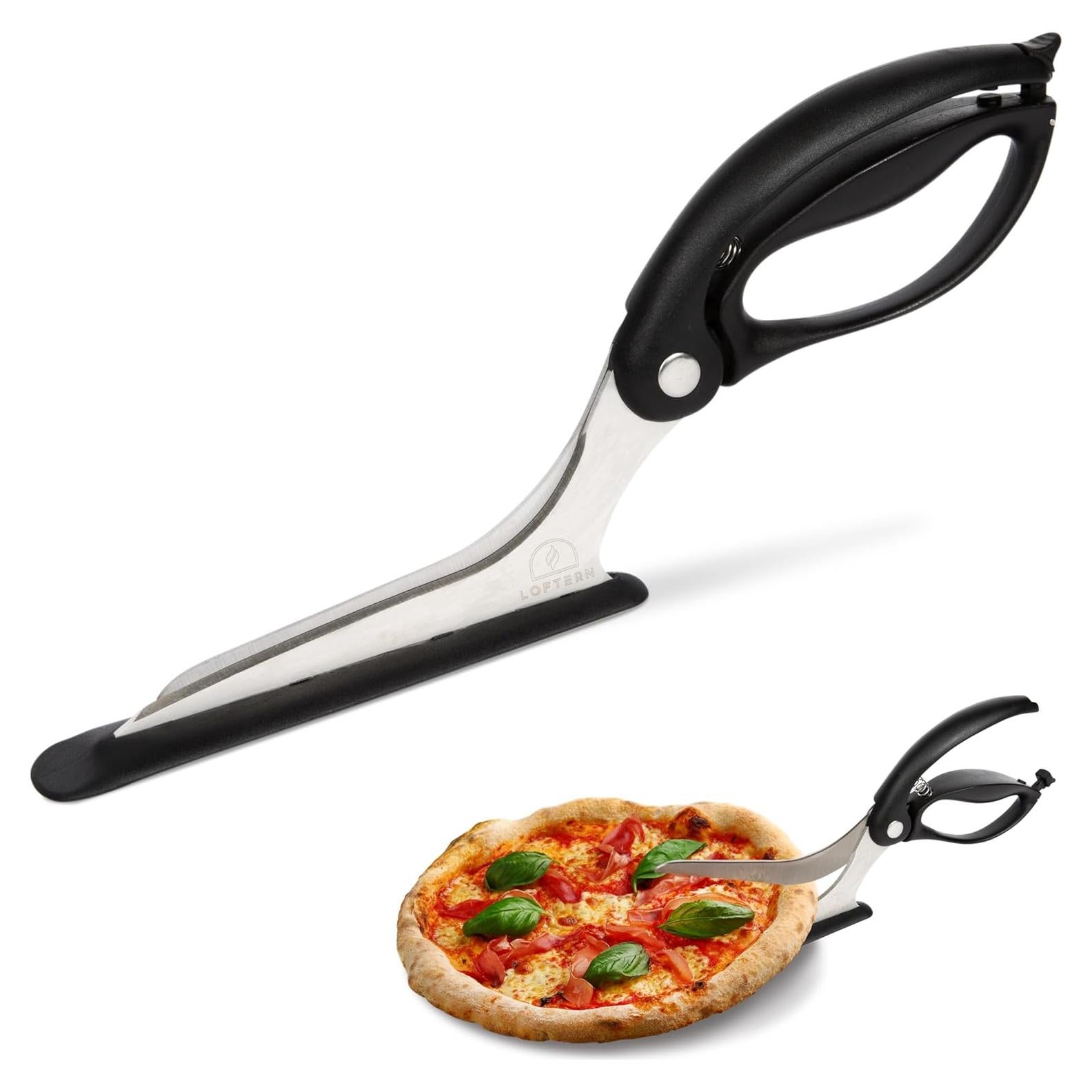 Tijeras para Pizza Loftern - Cortador de Acero Inoxidable 5 en 1