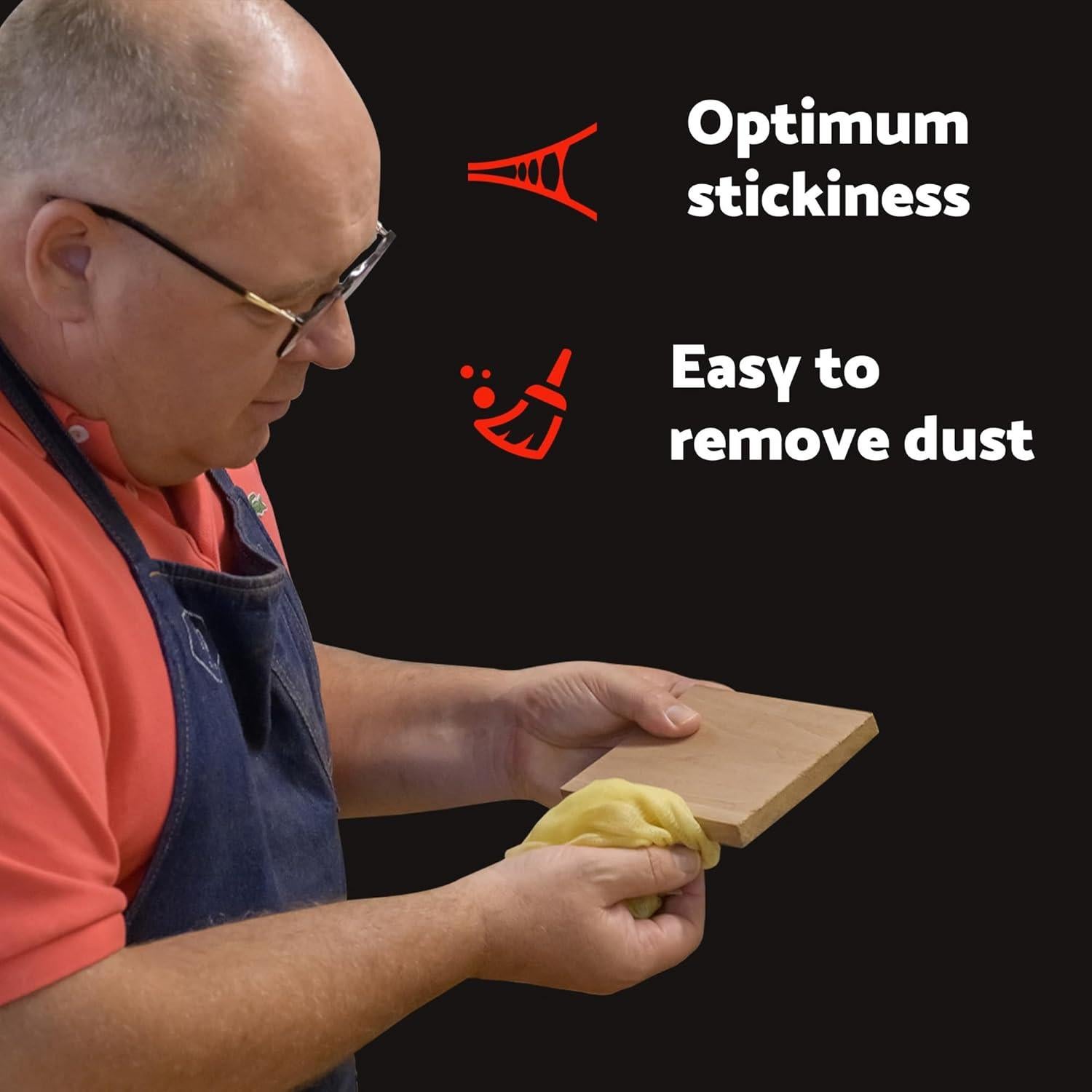 Paño Adhesivo para Pintores S&F STEAD & FAST 6 Pcs 45x91 cm