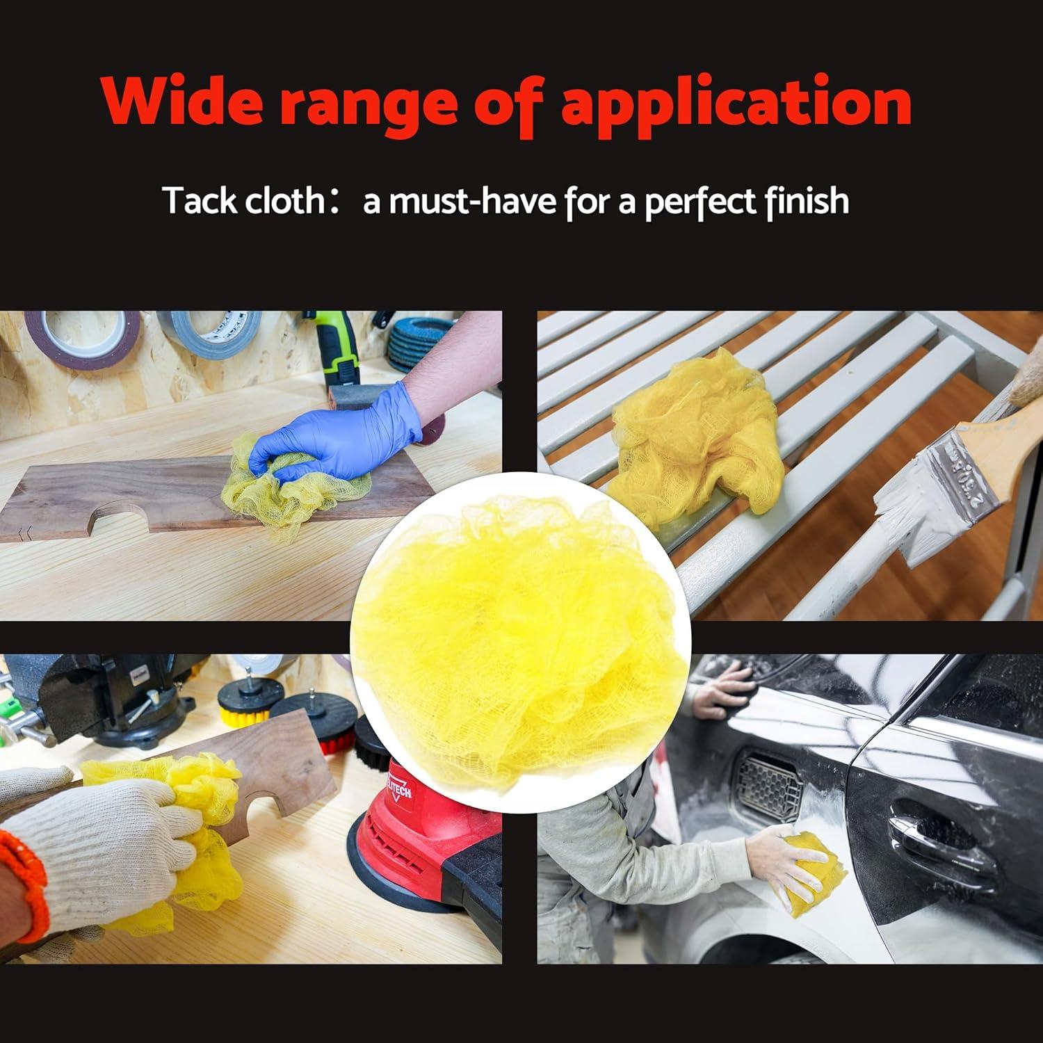 Paño Adhesivo para Pintores S&F STEAD & FAST 6 Pcs 45x91 cm